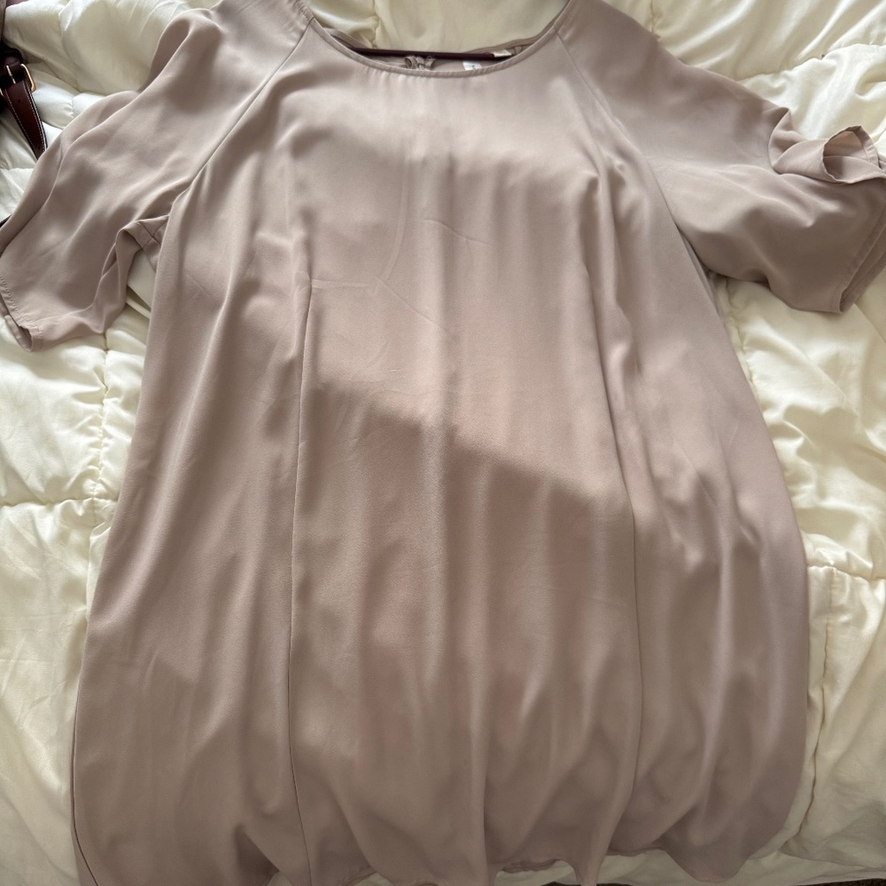 Nude party dress